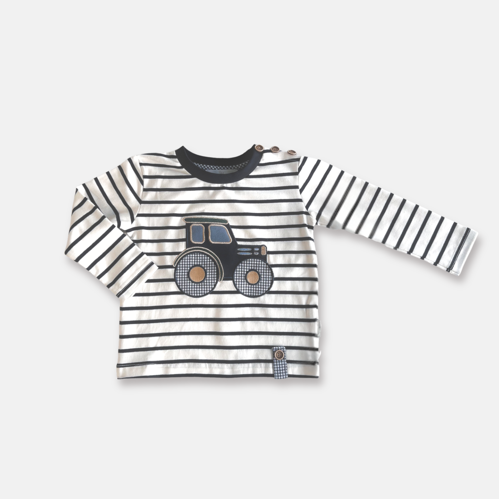 Love Henry Baby Boys Tractor Shirt