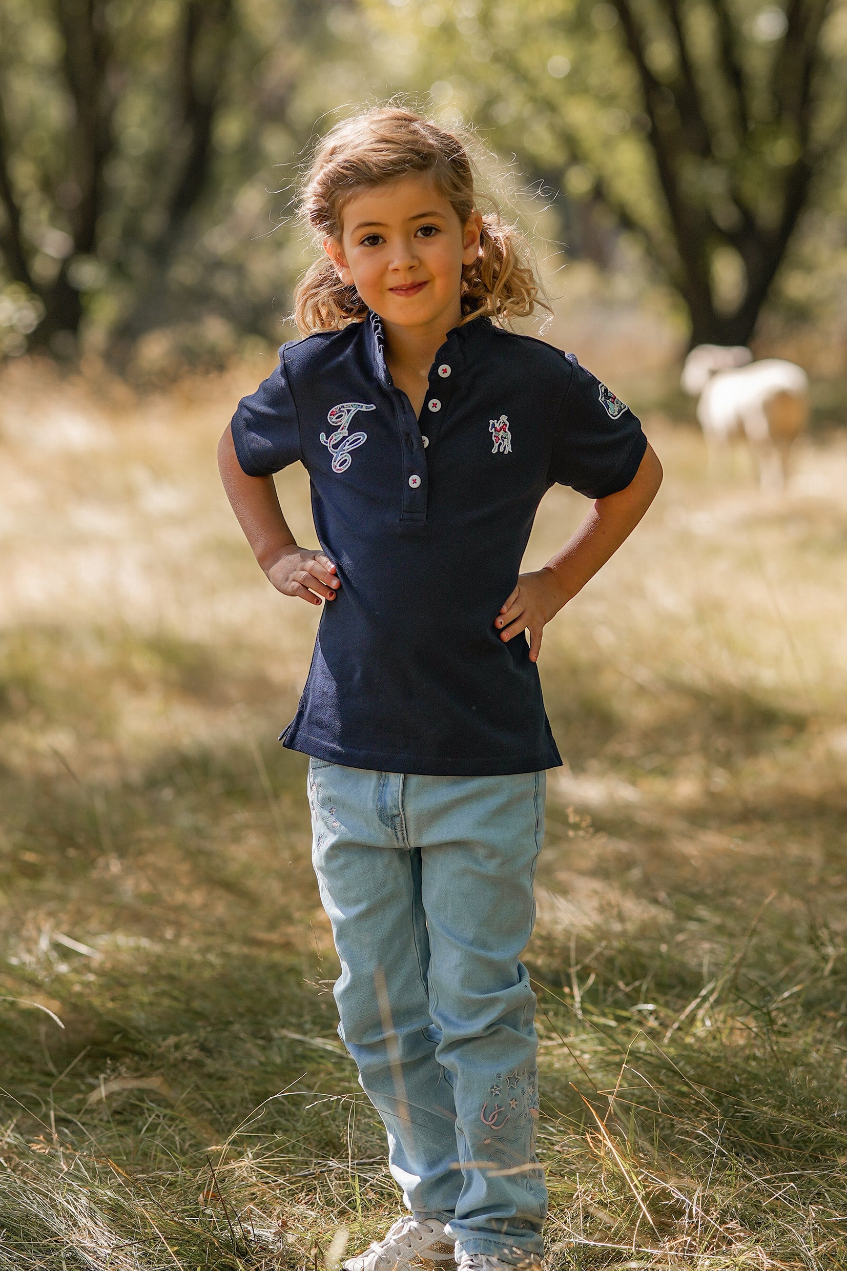 Thomas Cook Girls Iona Short Sleeve Polo