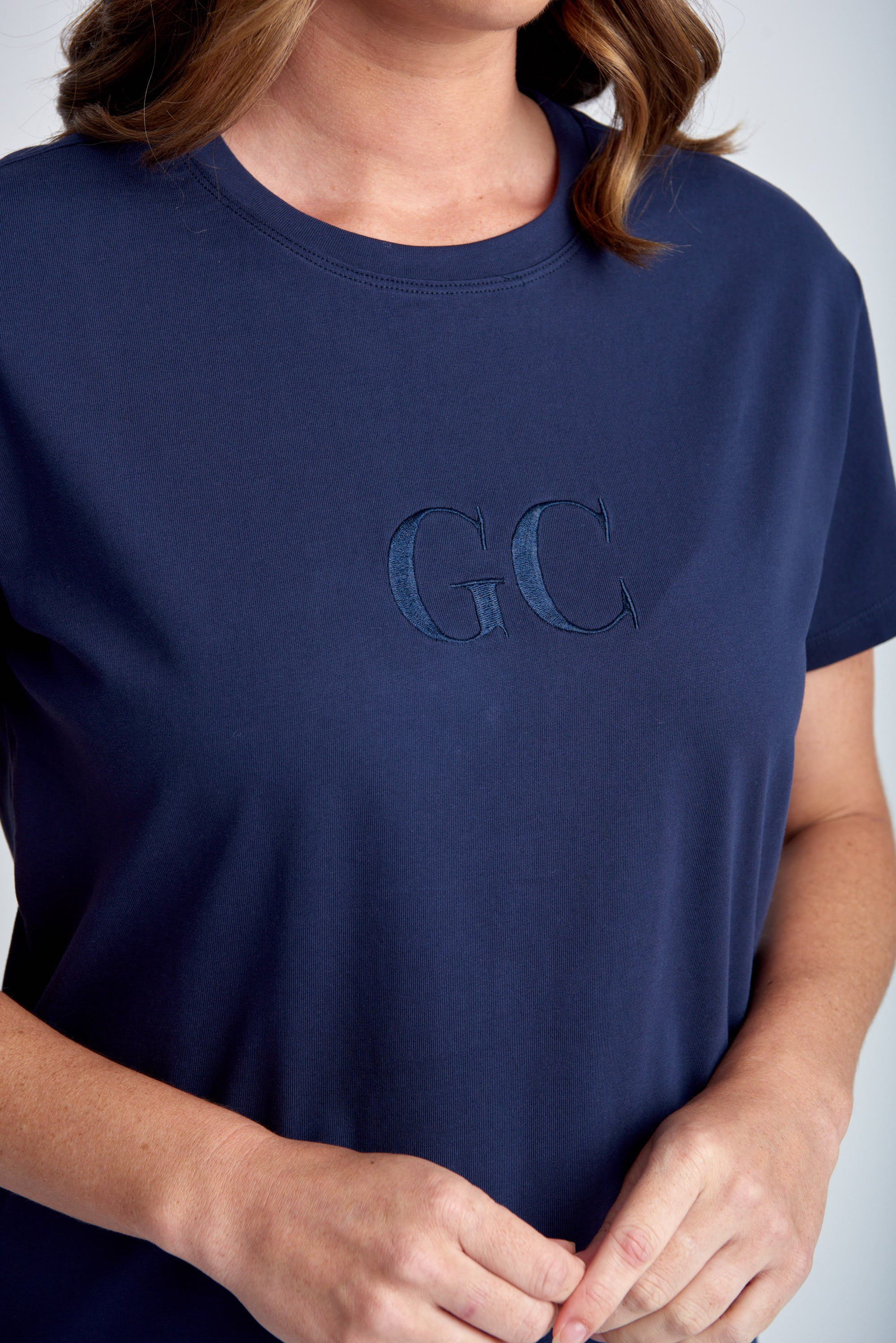 Goondiwindi Cotton Crew Neck GC Logo Tee