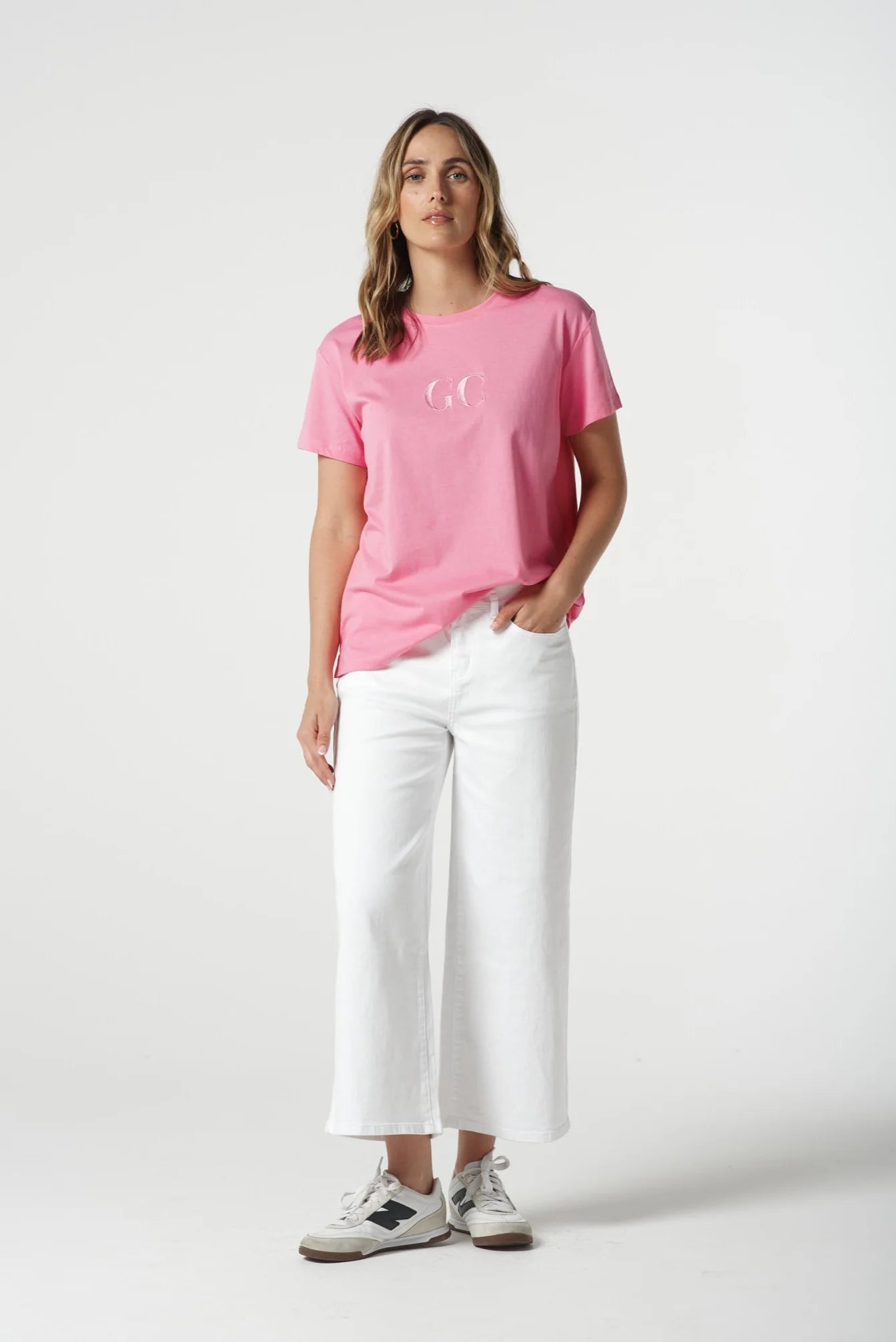 Goondiwindi Cotton Crew Neck GC Logo Tee