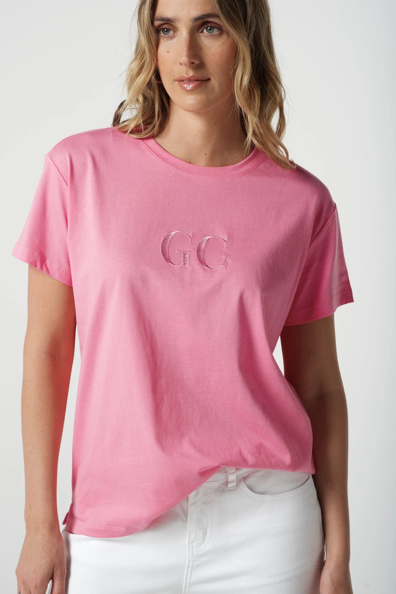 Goondiwindi Cotton Crew Neck GC Logo Tee