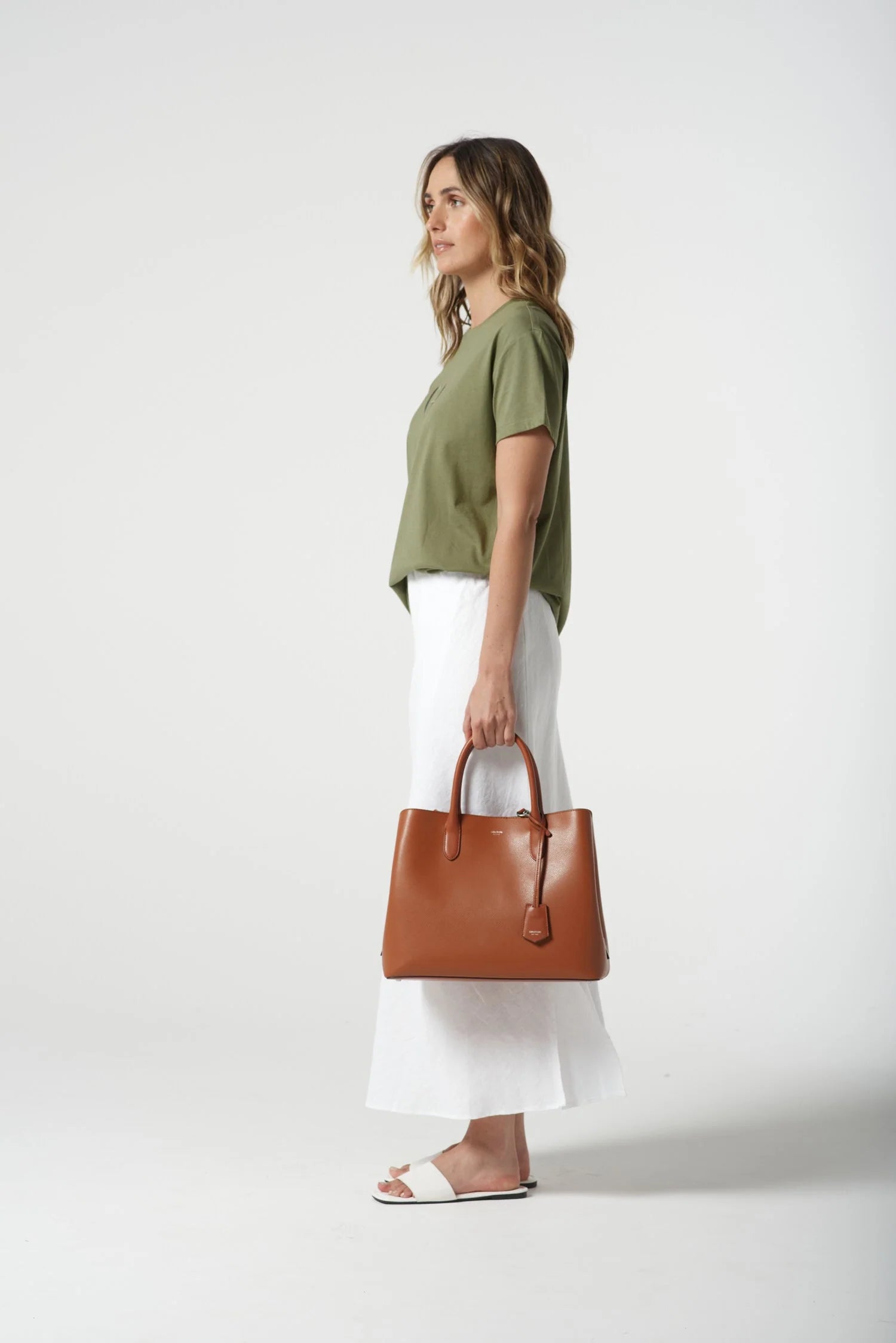 Goondiwindi Cotton Crew Neck GC Logo Tee