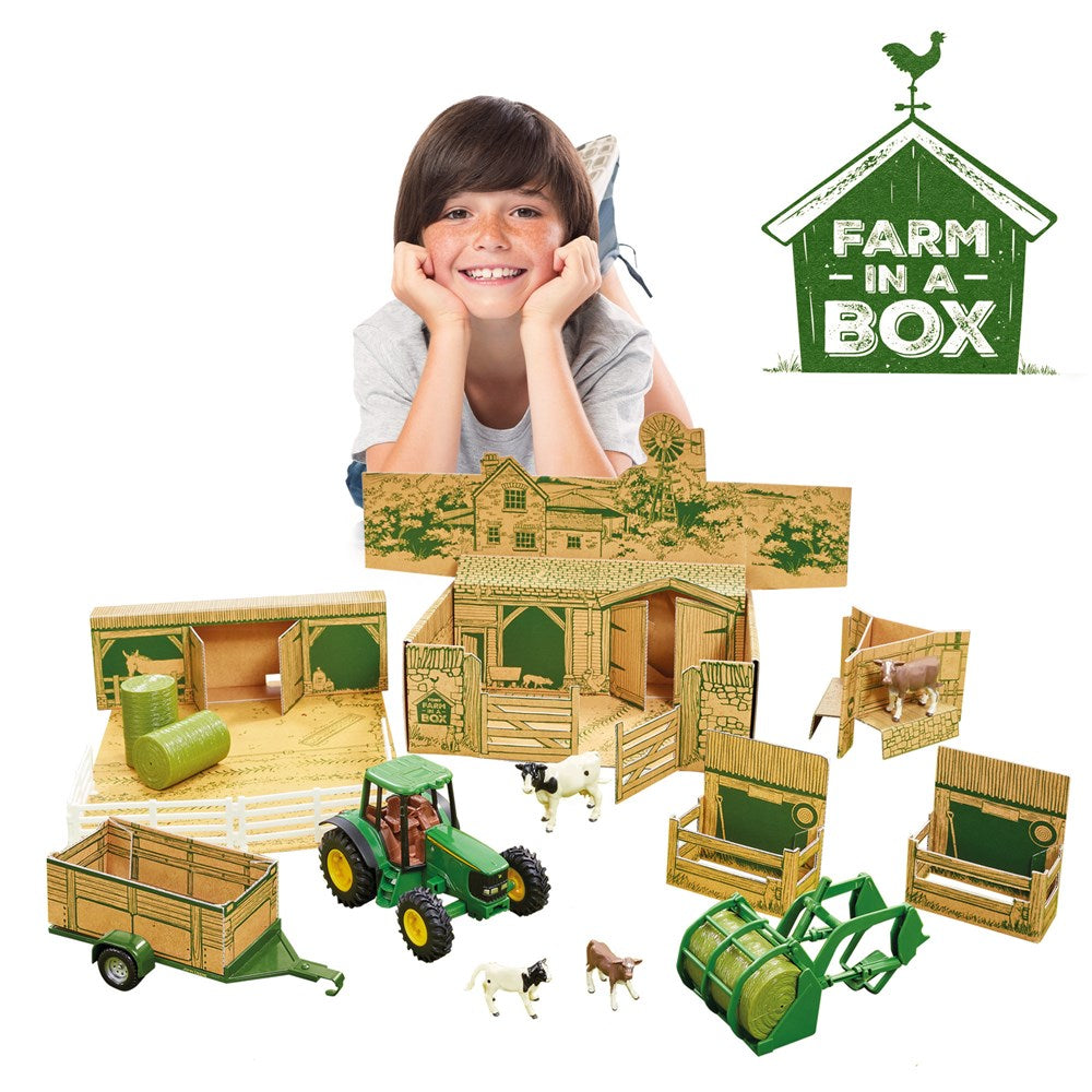 John Deere Farm in a Box Playset