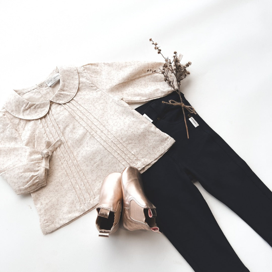 Love Henry Baby Girls Shirt Top - Vintage Pink