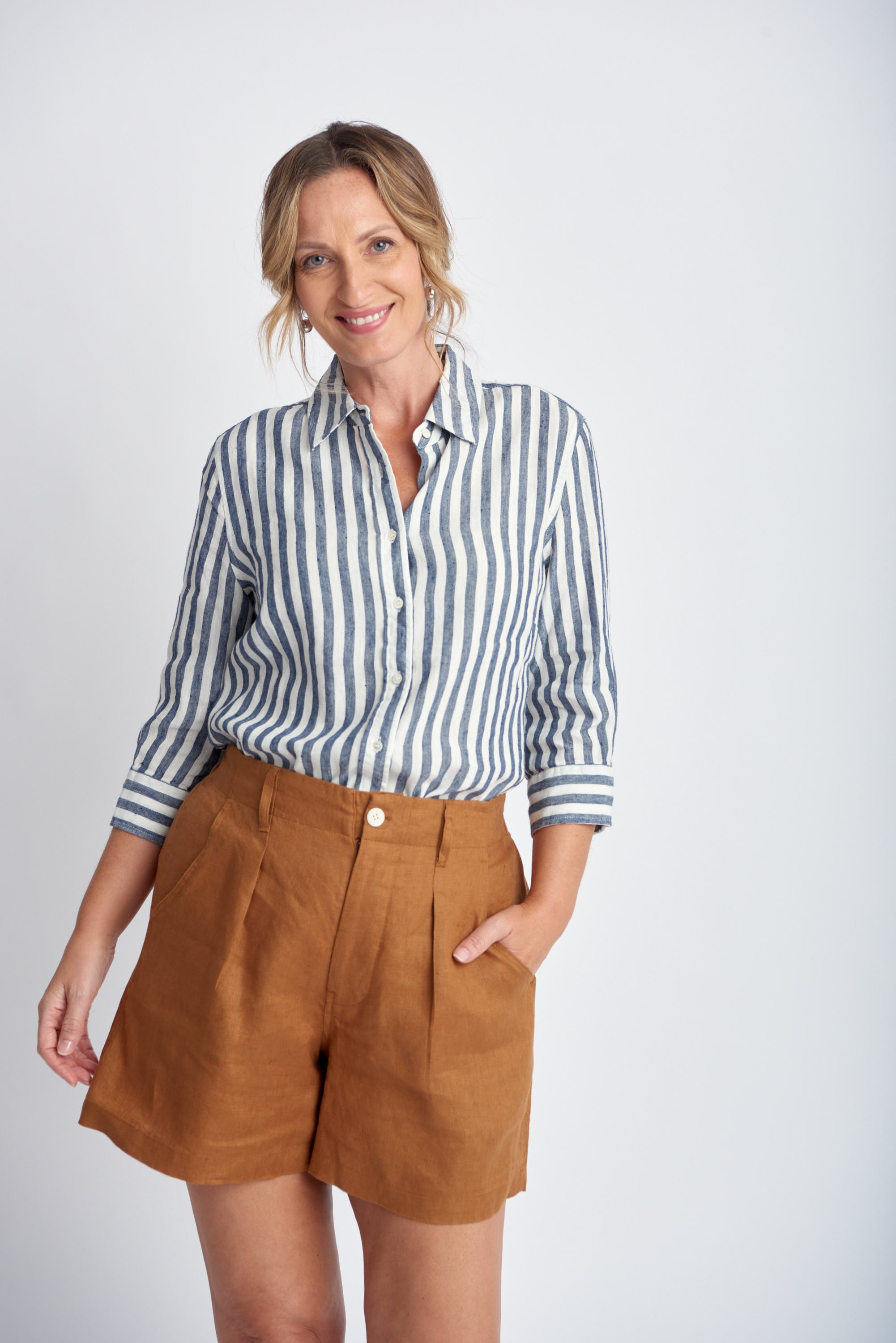 Goondiwindi Cotton Linen Shorts