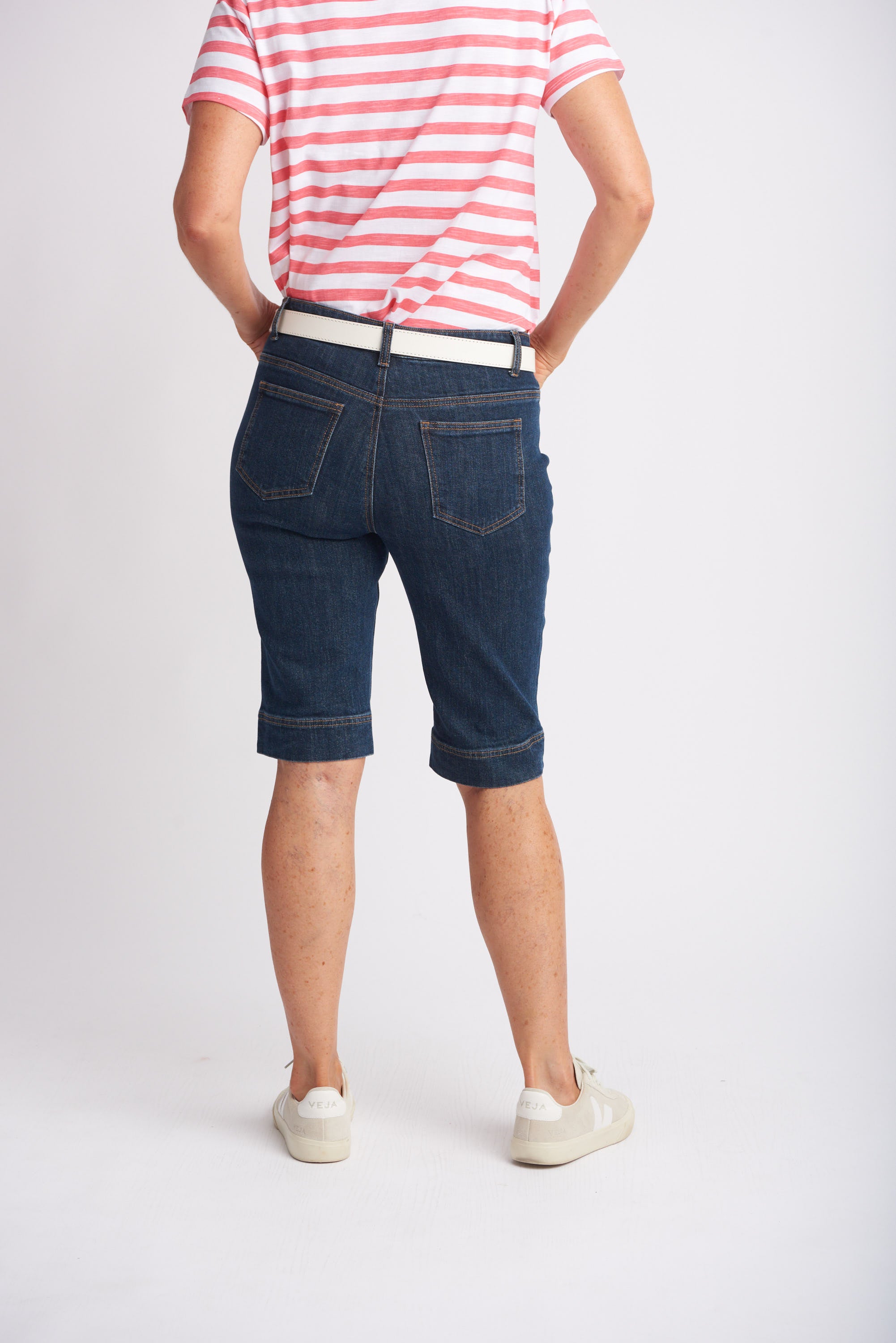 Goondiwindi Cotton Denim Knee Length Shorts