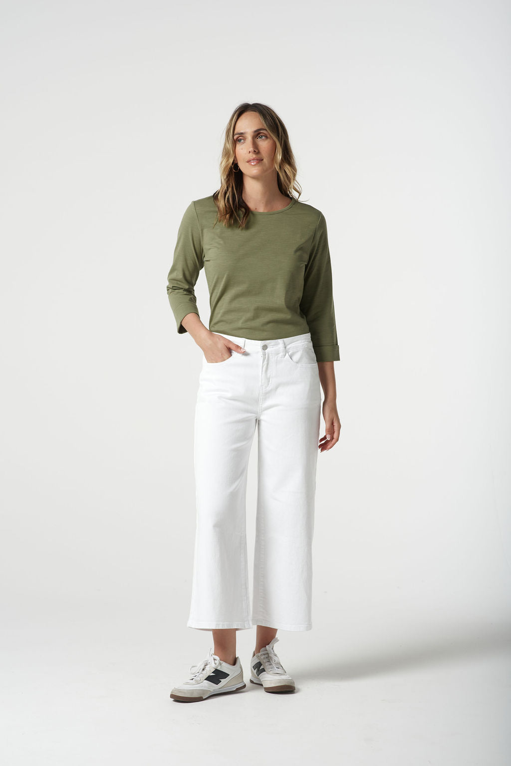 Goondiwindi Cotton Crop Wide Leg Jean