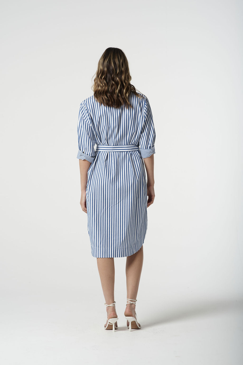 Goondiwindi Cotton Stripe Shirt Dress