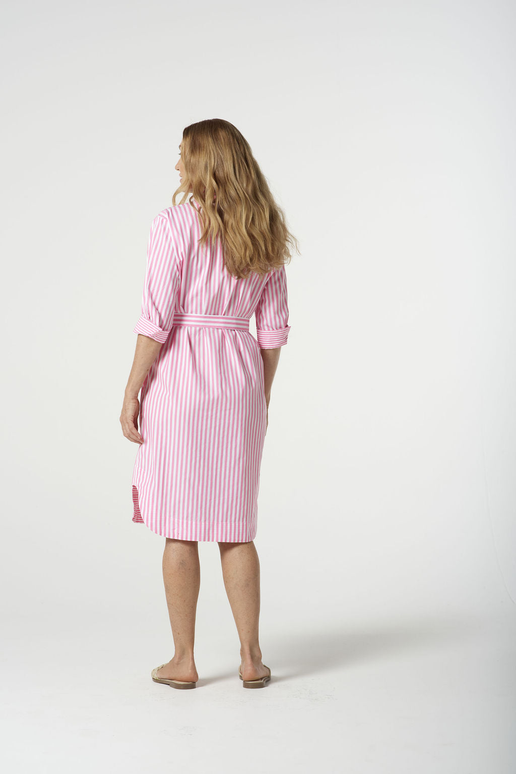 Goondiwindi Cotton Stripe Shirt Dress