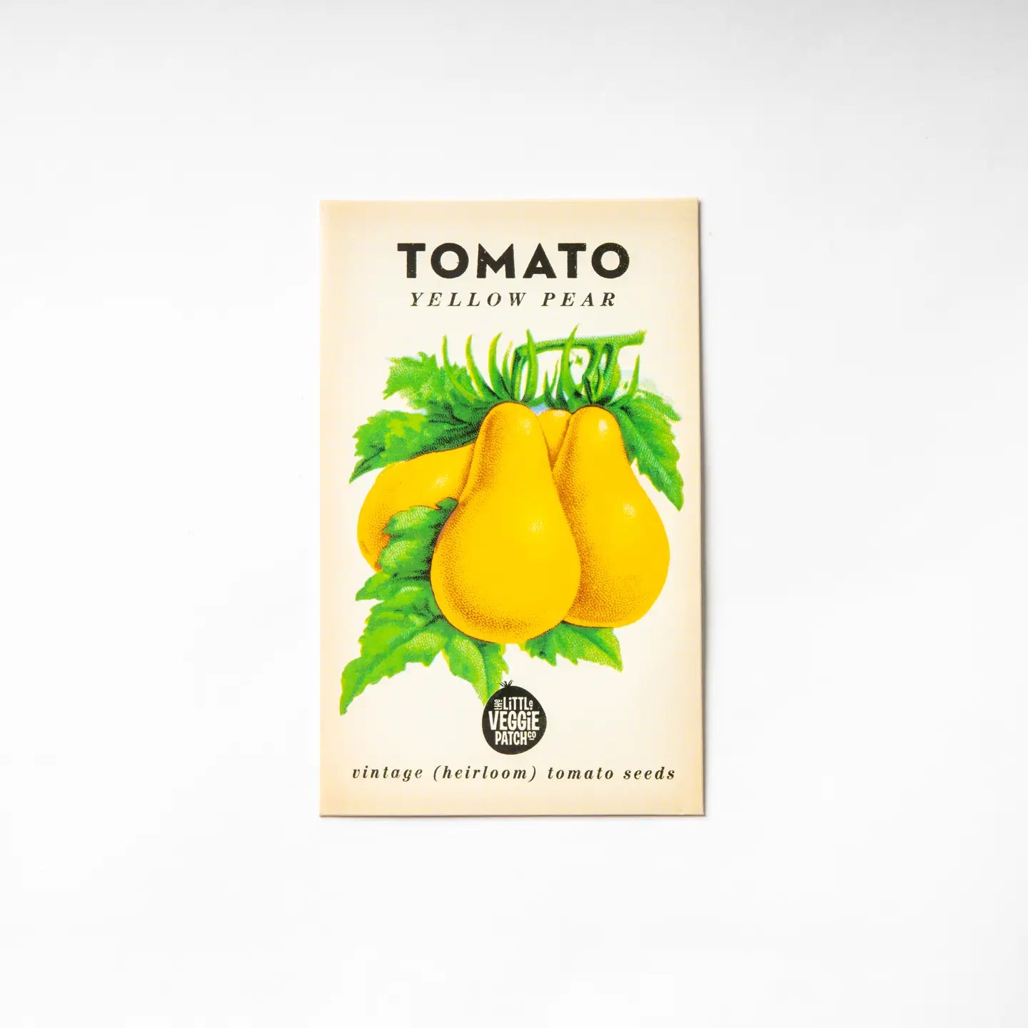 TCCS Little Veggie Patch Co Tomato "Yellow Pear" Heirloom Seeds