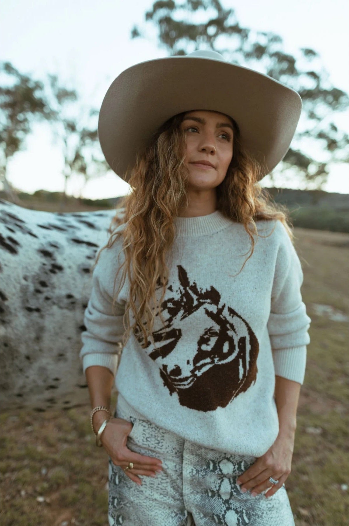 FAR MER Arabian Knit Pullover