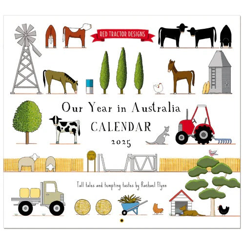 TCCS Red Tractor Designs 2025 Calendar