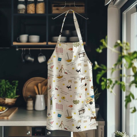 TCCS Christmas in Australia Toss Cotton Apron