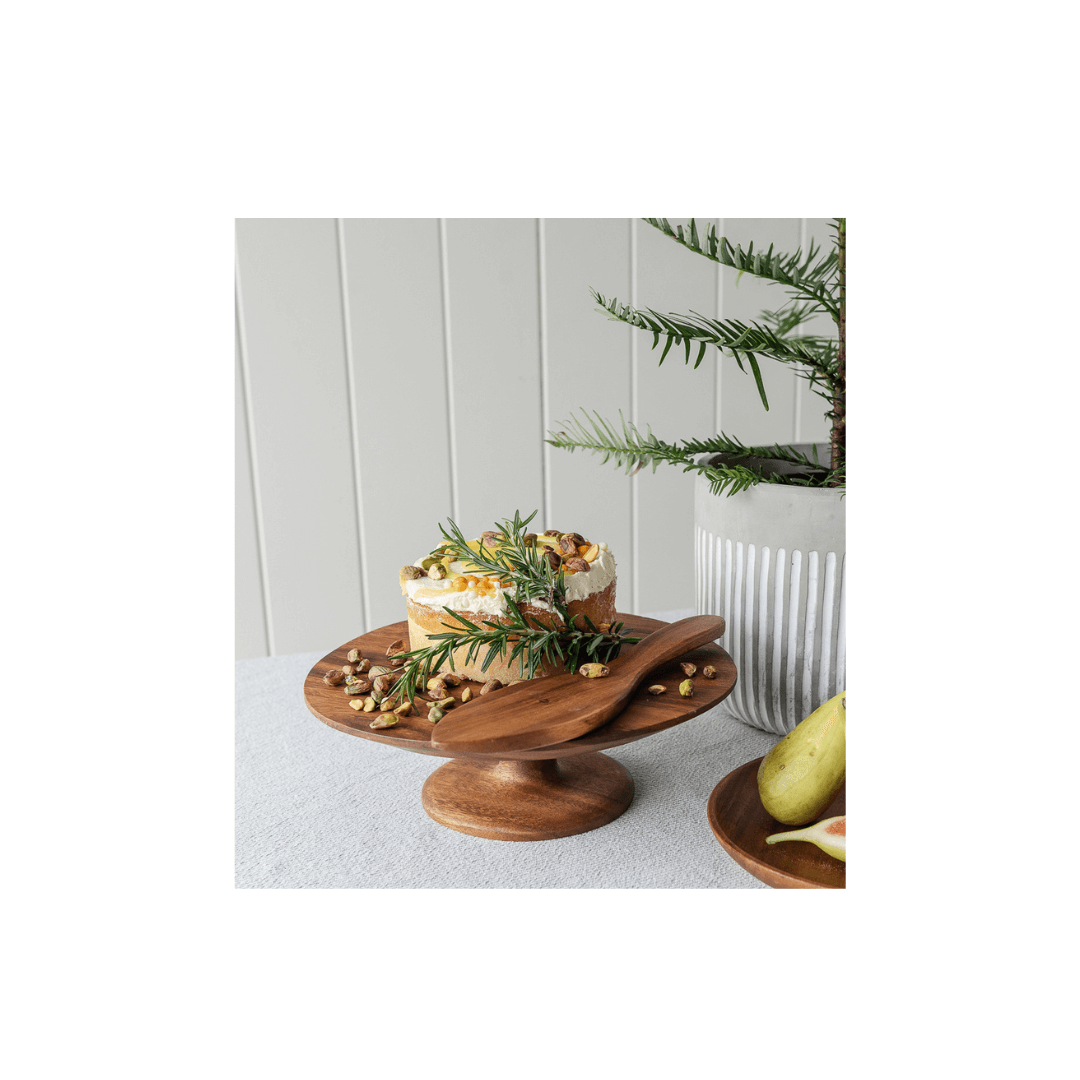 TCCS Darlin Acacia Round Cake Plate