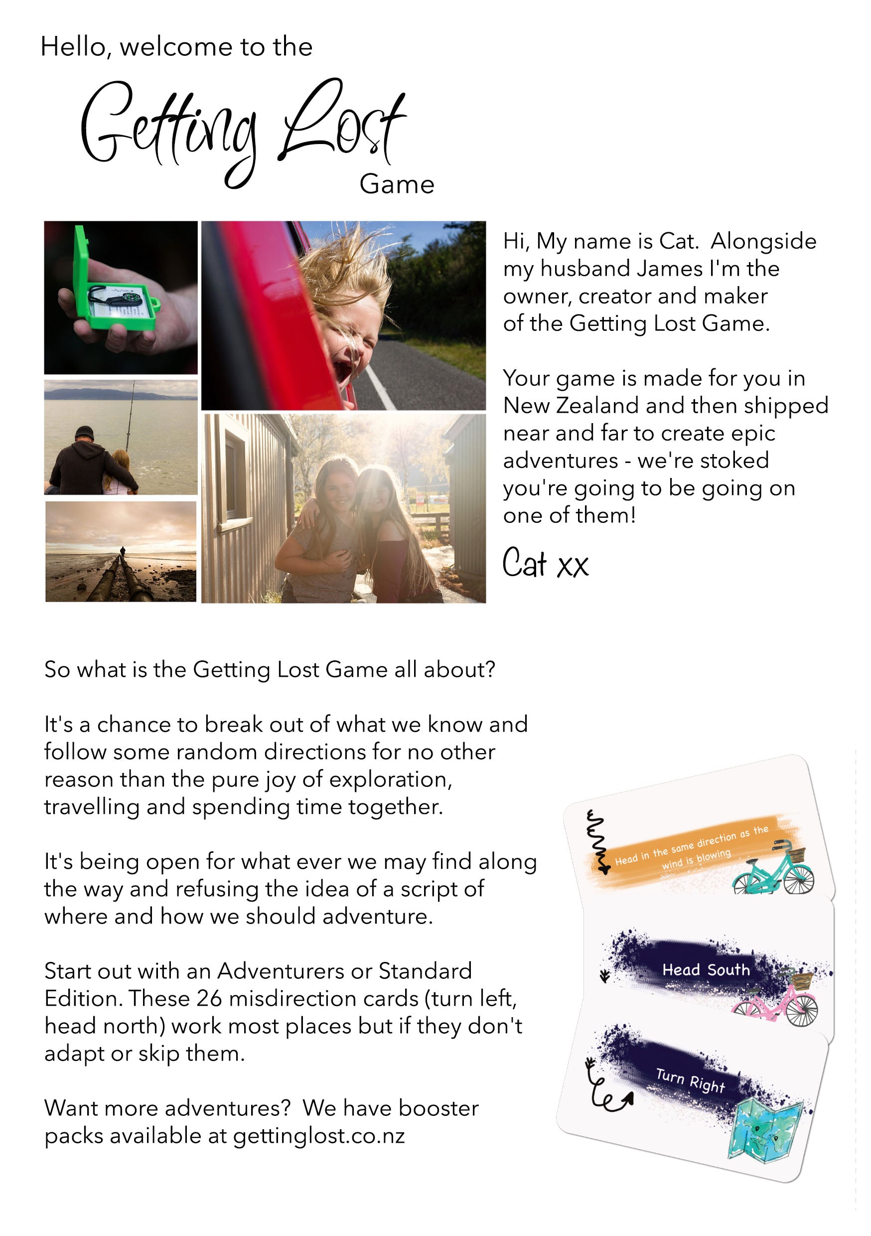 Getting Lost Travel Game - Hen's Night Edition