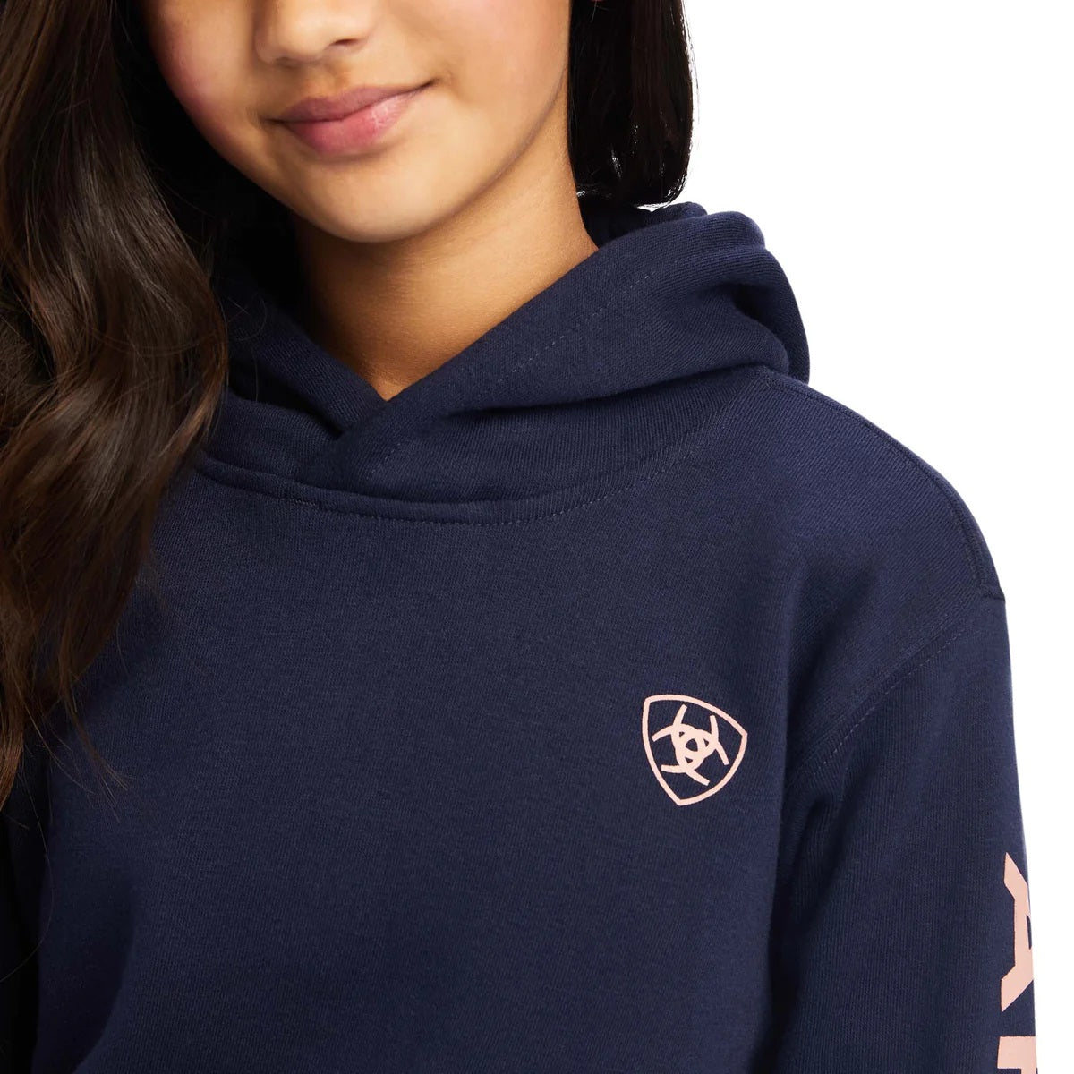 Ariat Girls REAL Arm Logo Hoodie