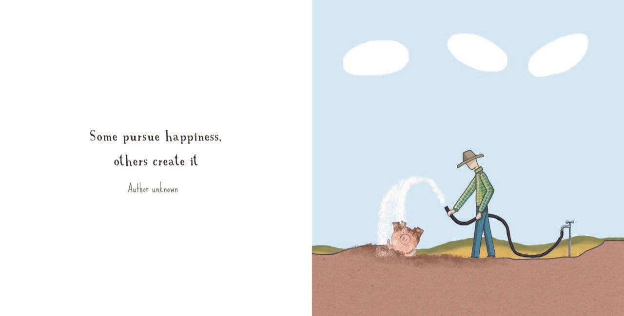 TCCS Red Tractor Designs Be Glad of Life Quote Book