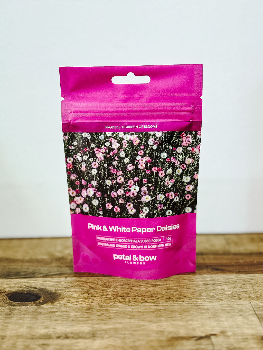 TCCS Petal & Bow Pink & White Paper Daises