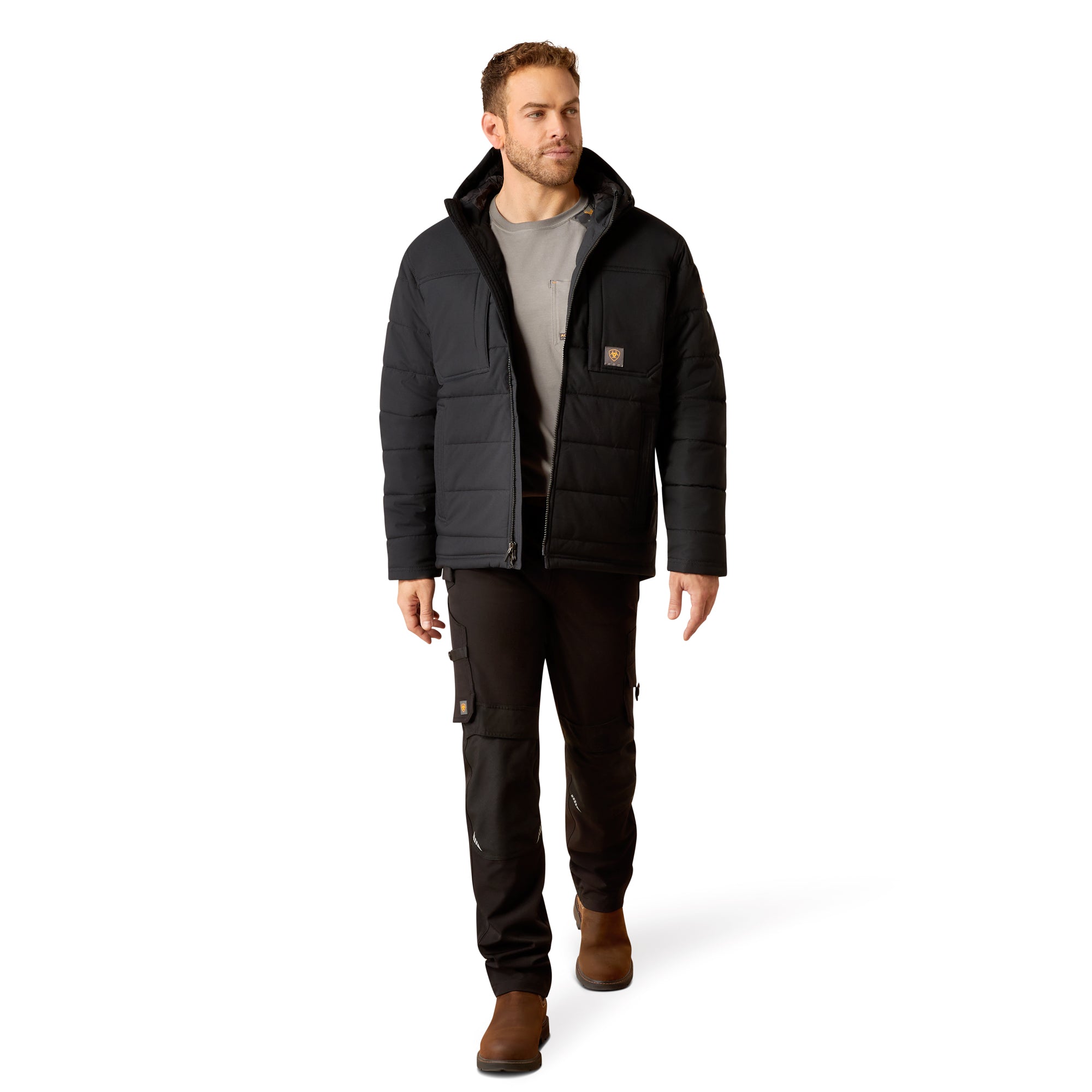 Ariat Men's Rebar Winter Valiant Ripstop Insulated Jacket