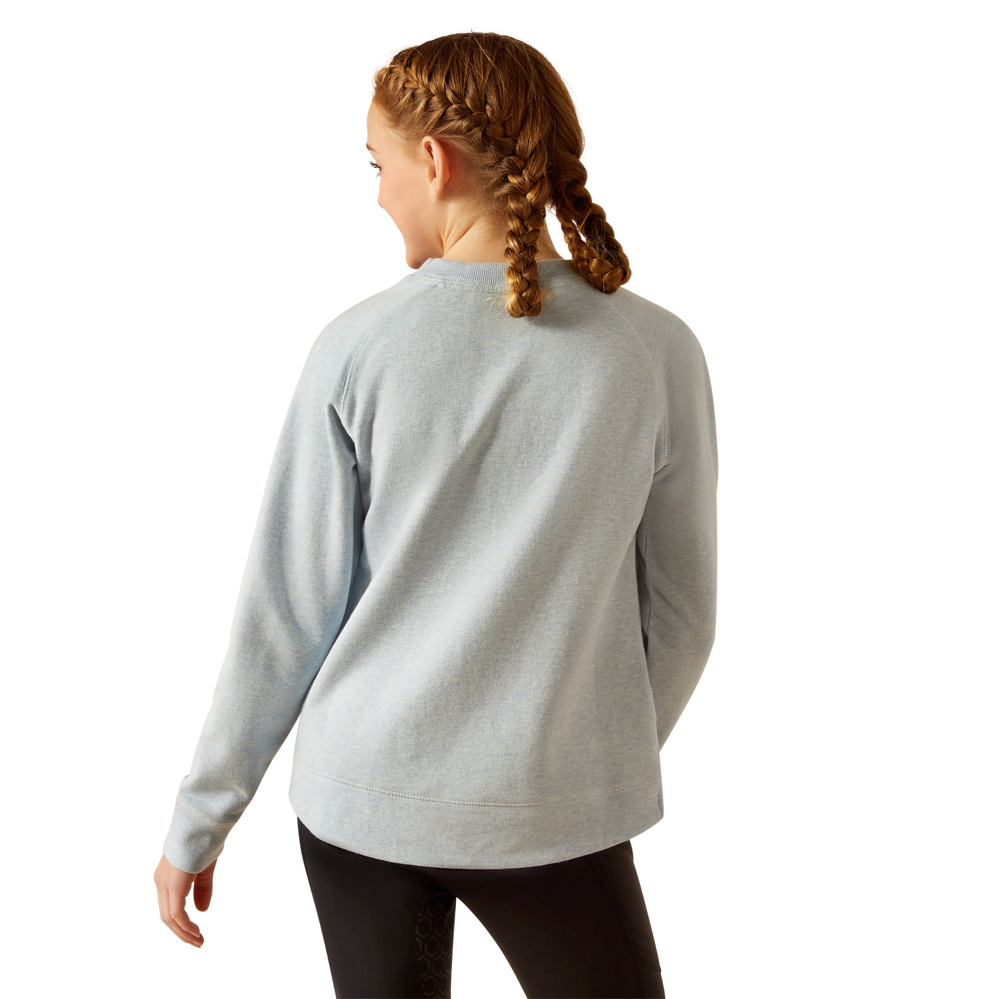 Ariat Girls Benicia Sweatshirt in Cerulean
