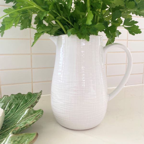 TCCS Mediterranean Markets Indigo Kitchen Jug