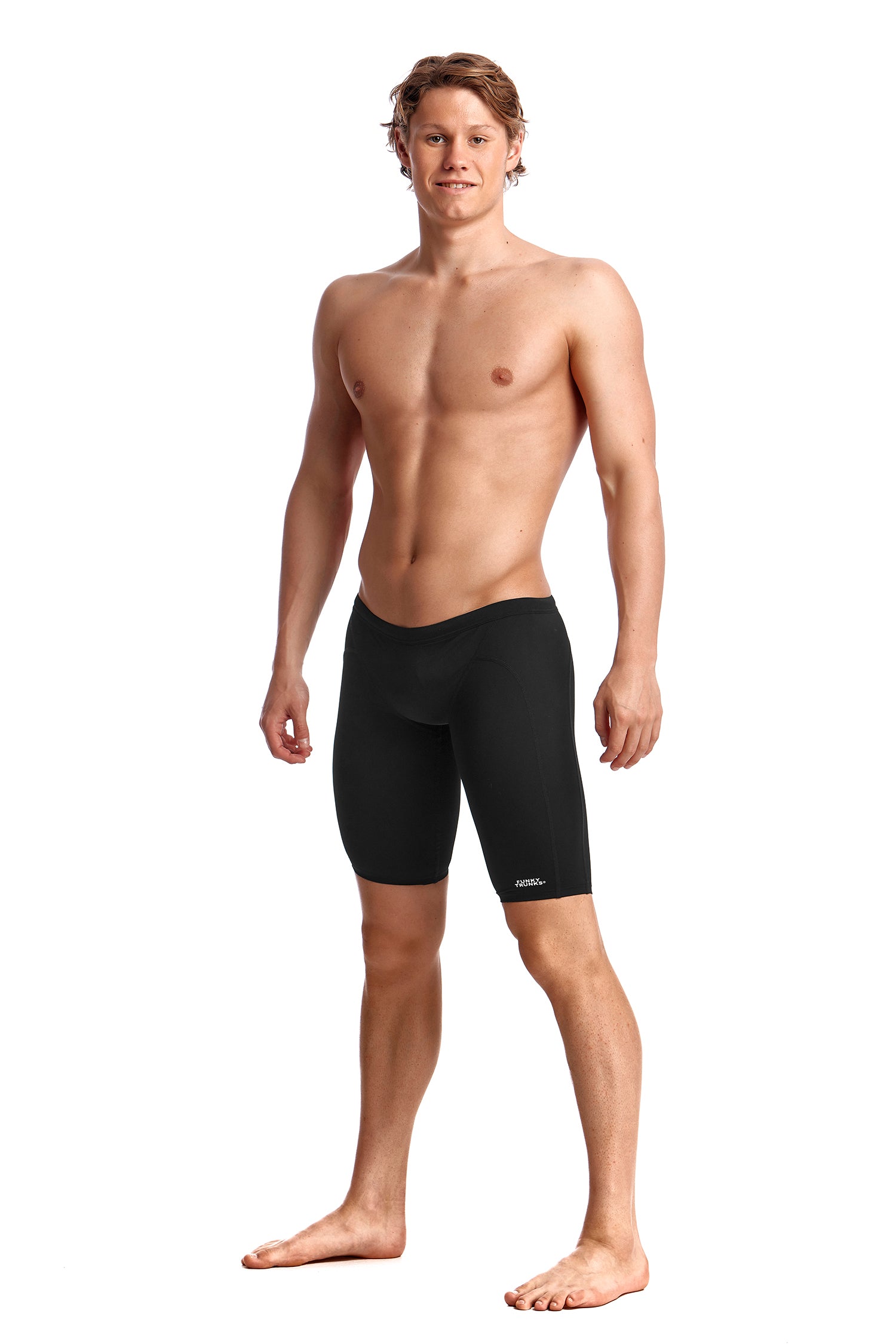 Funky Trunks Men's Training Jammers - Still Black