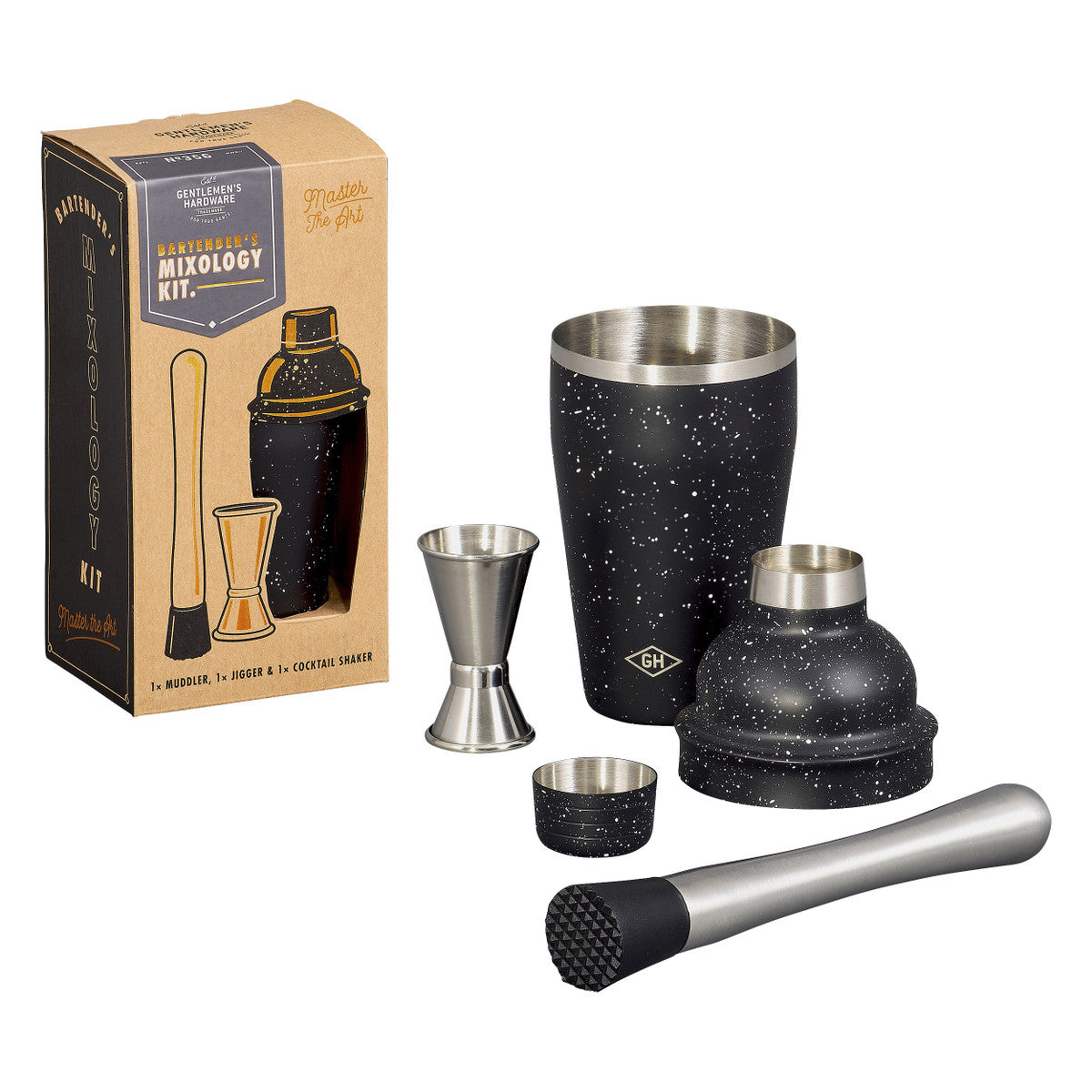 Gentlemen's Hardware Bartender's Mixology Kit
