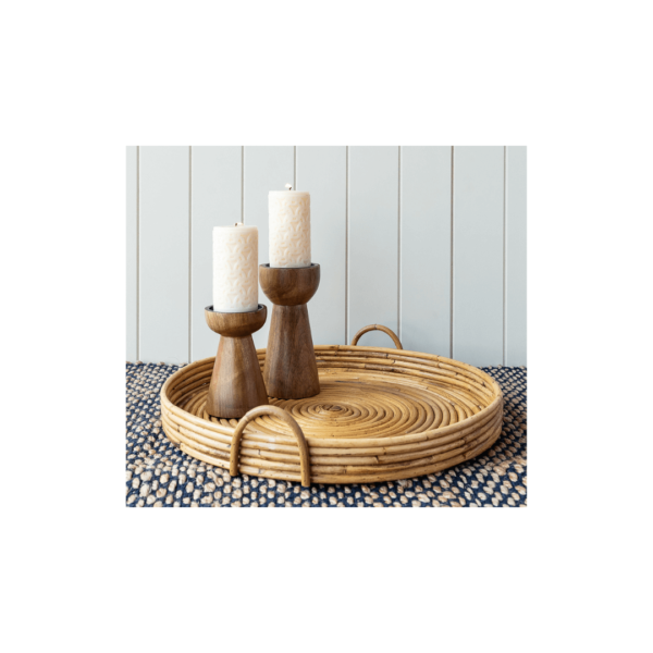 TCCS Darlin Grant Wooden Candle Holders