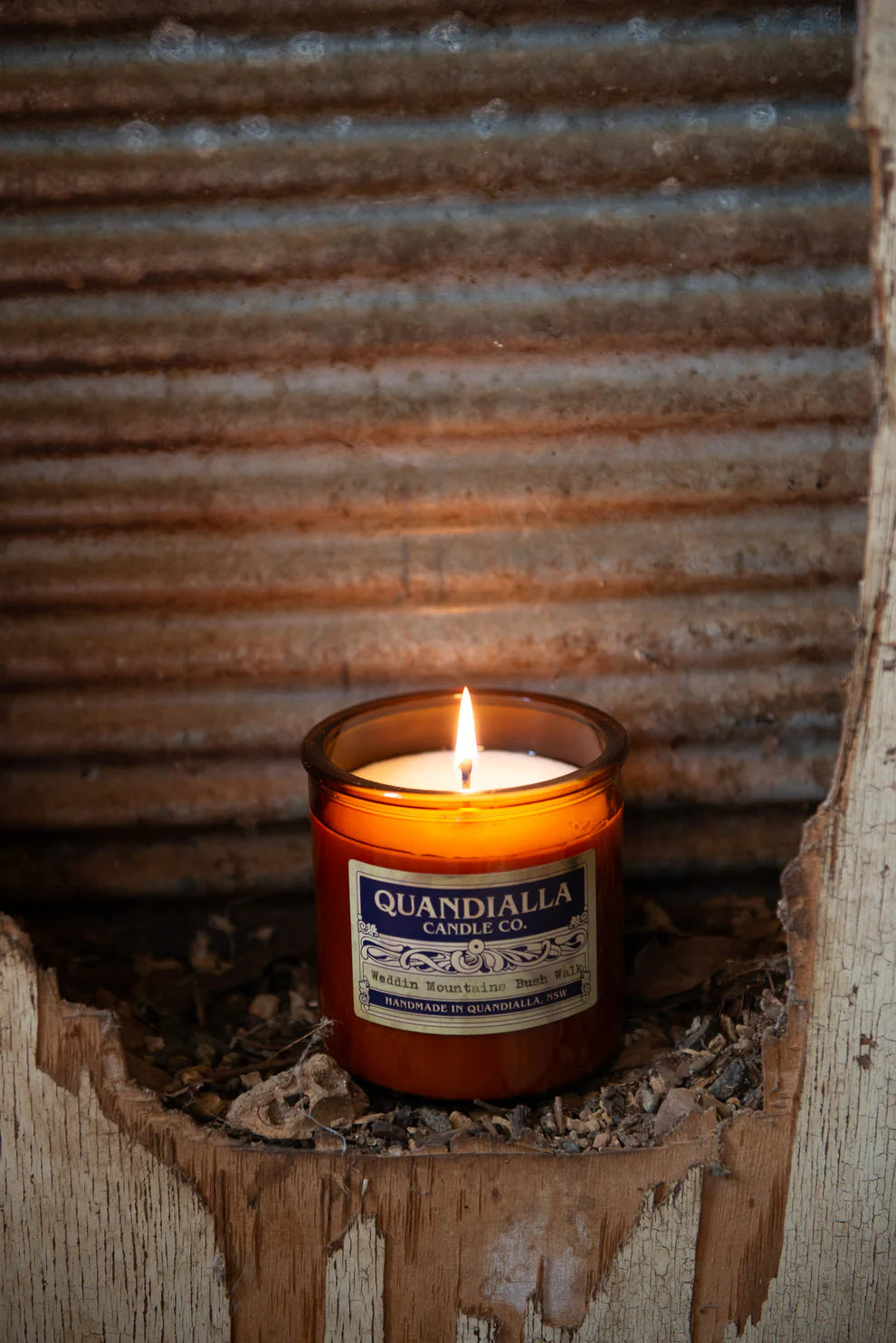 TCCS Quandialla Candle Co Weddin Mountains Bush Walk Candle