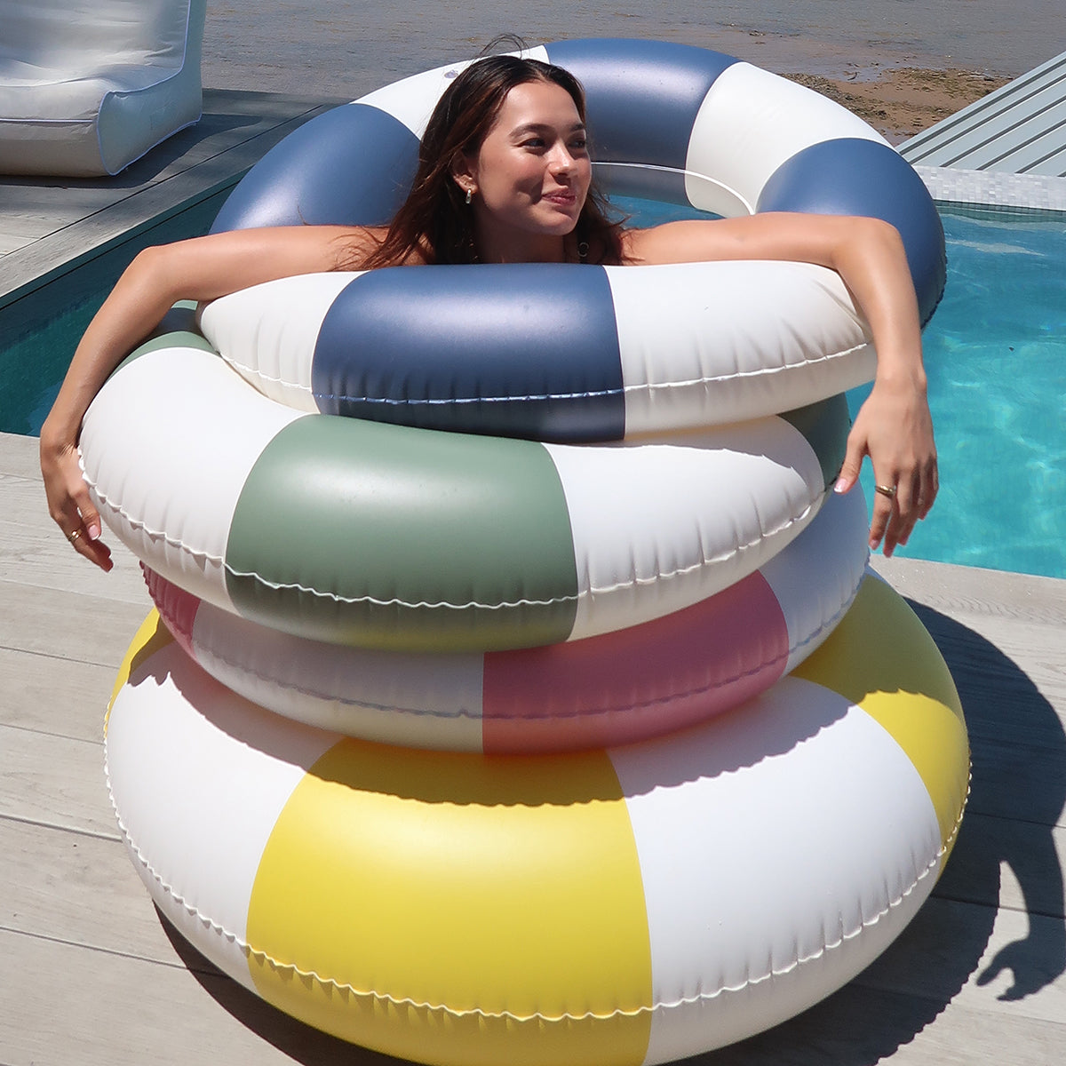 SunnyLife Slim Tube Pool Ring