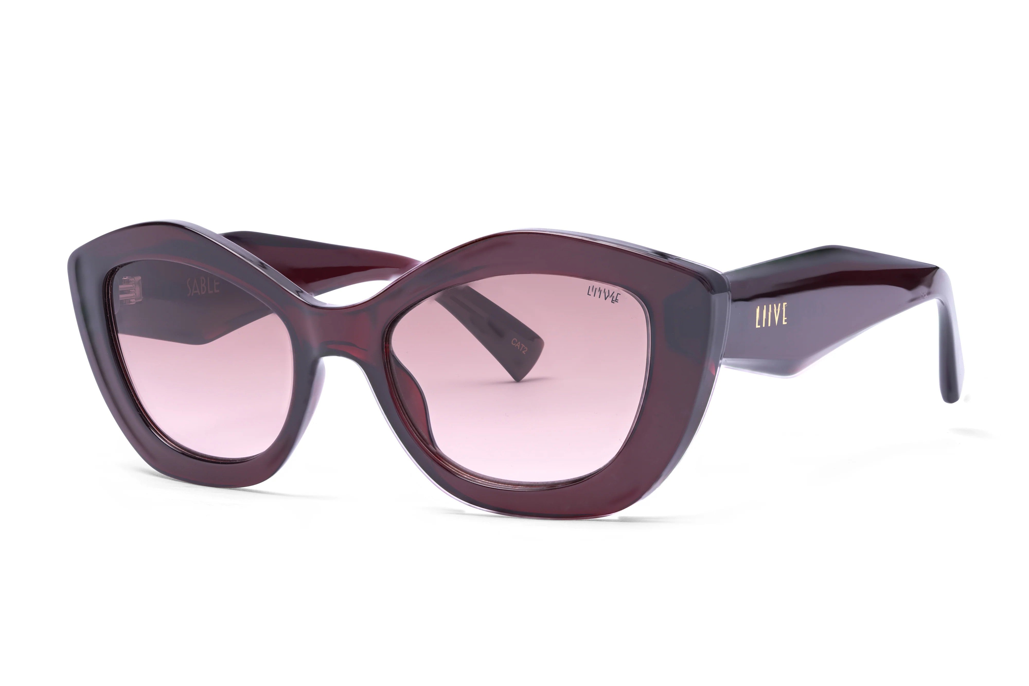 Liive Sable Claret Sunglasses