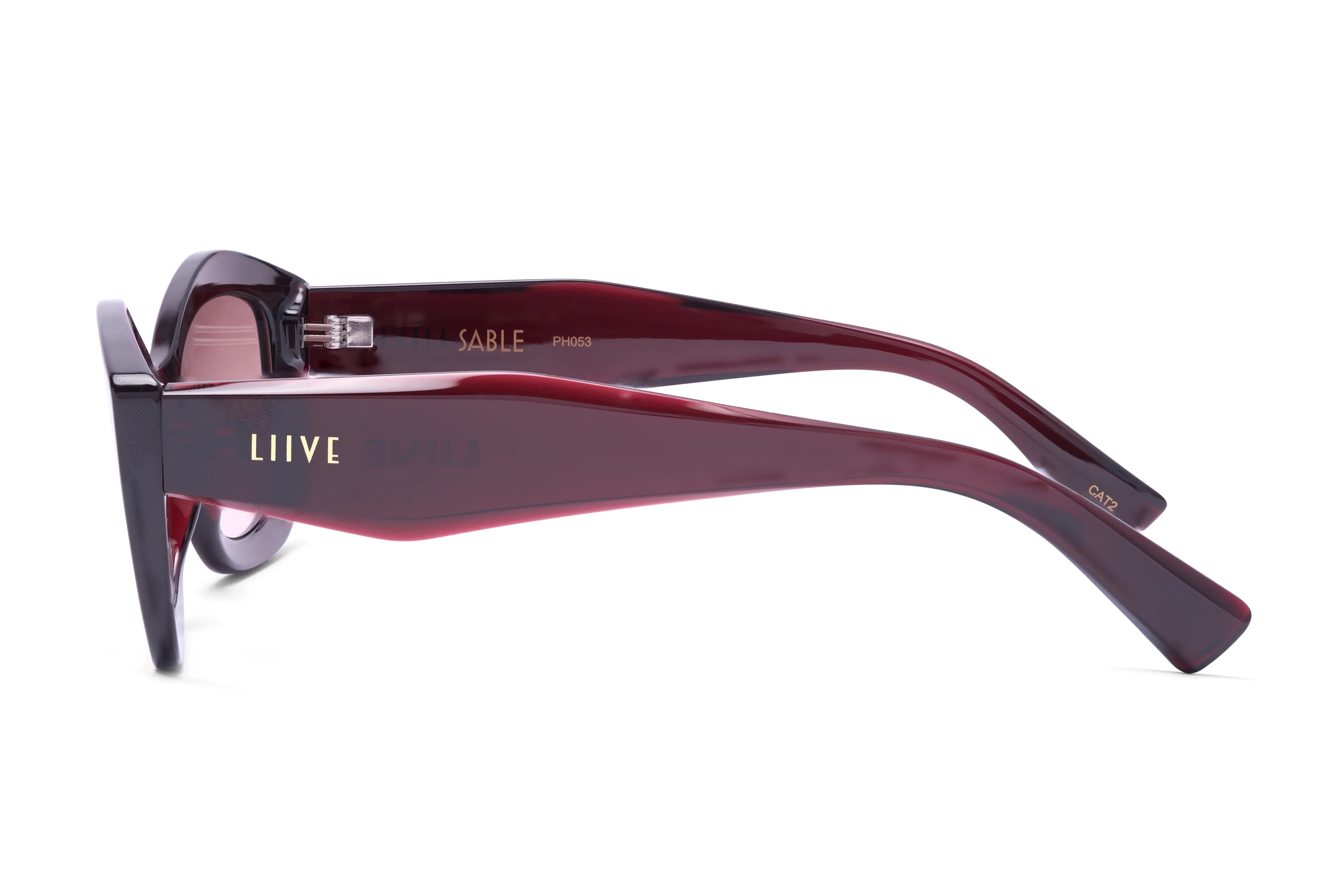 Liive Sable Claret Sunglasses