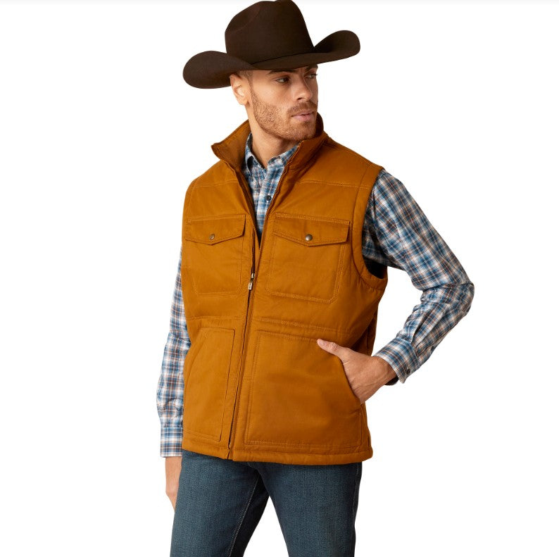 Ariat Men's Grizzly Canvas Vest
