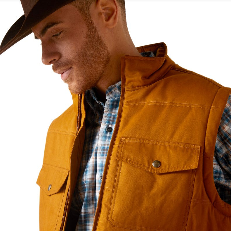 Ariat Men's Grizzly Canvas Vest