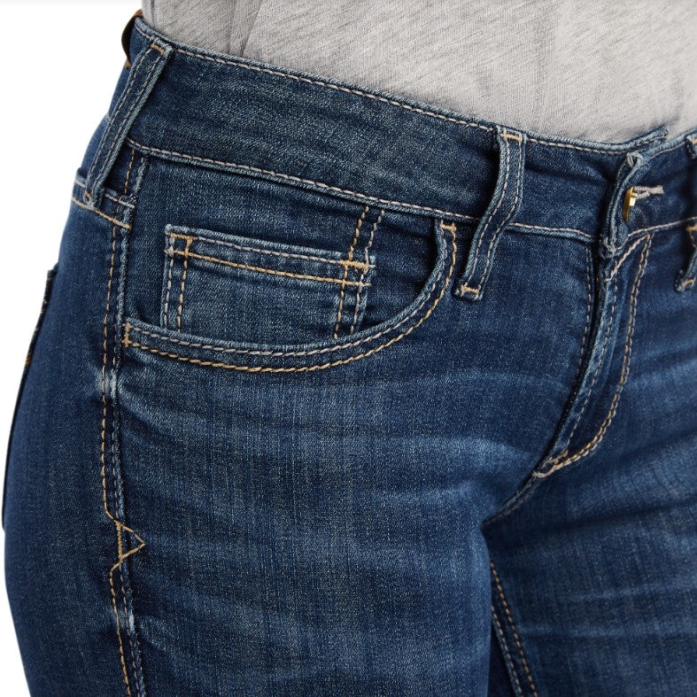 Ariat Womens Trouser Mid Rise Amaryllis Wide Leg Jean