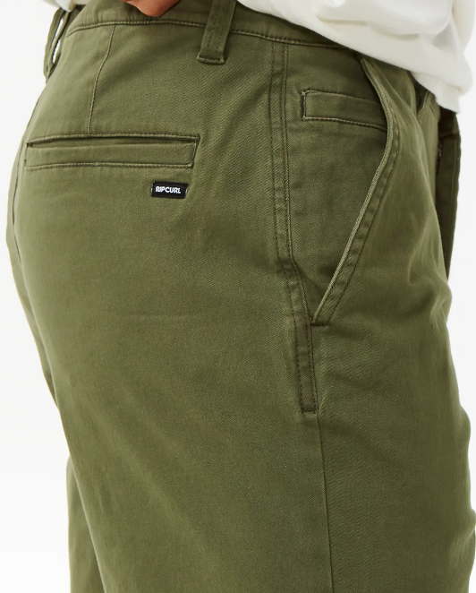 Rip Curl Classic Surf Chino Walkshort Olive
