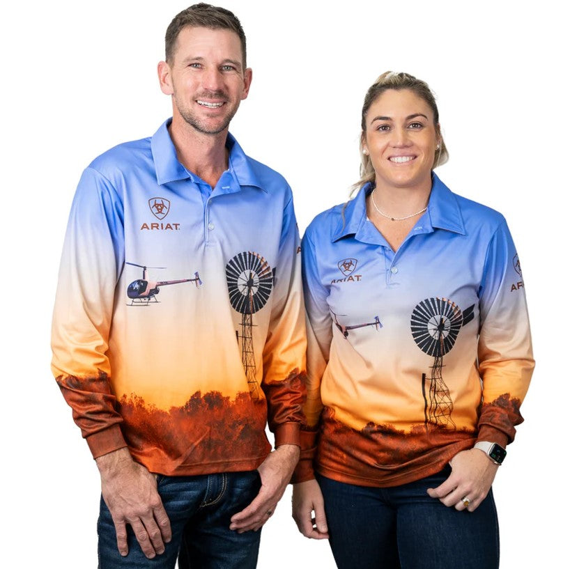 Ariat Uni Windmill Fishing Shirt