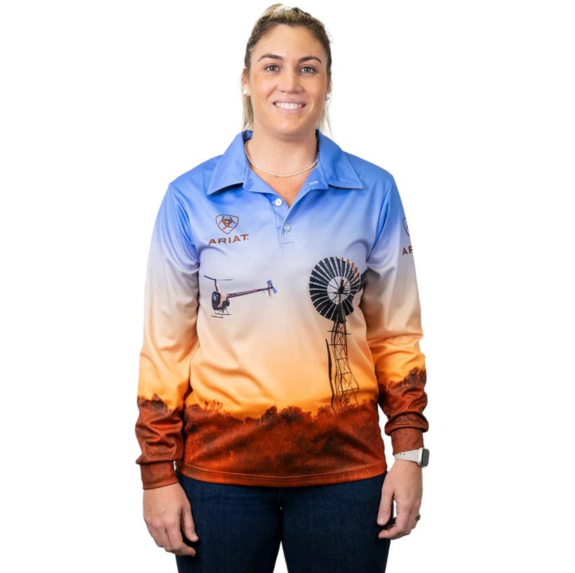 Ariat Uni Windmill Fishing Shirt