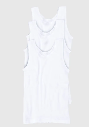 Tradie Boys 3 pk Rib Singlet
