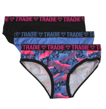 Tradie Splice of Life Girls 3pk Bikini