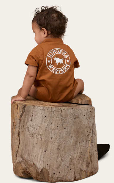 Baby Short Sleeve Romper,