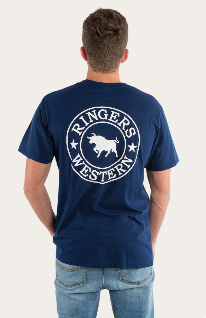 Men’s Cotton T-Shirt, Ringers Western Apparel