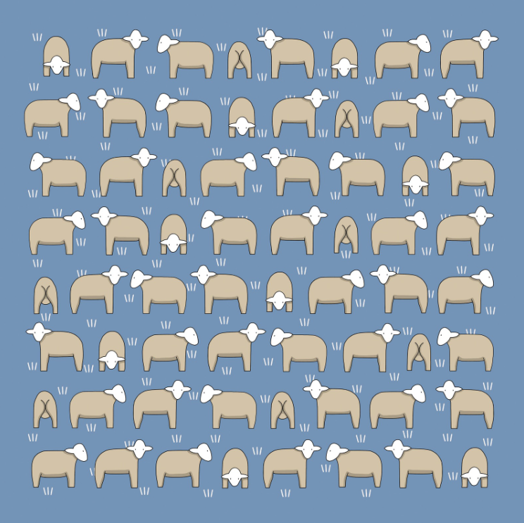 TCCS Red Tractor Designs Cotton Hanky