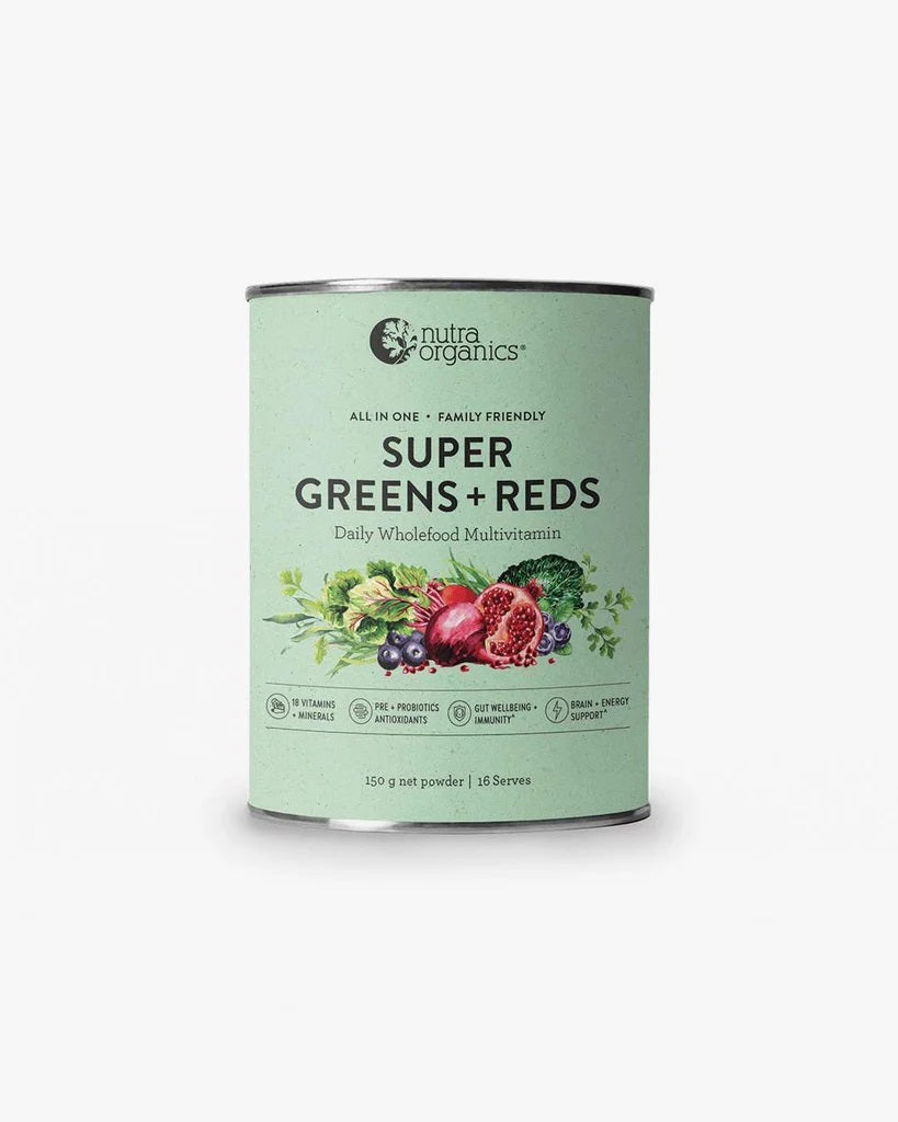 TCCS Nutra Organics Super Greens & Reds 150g