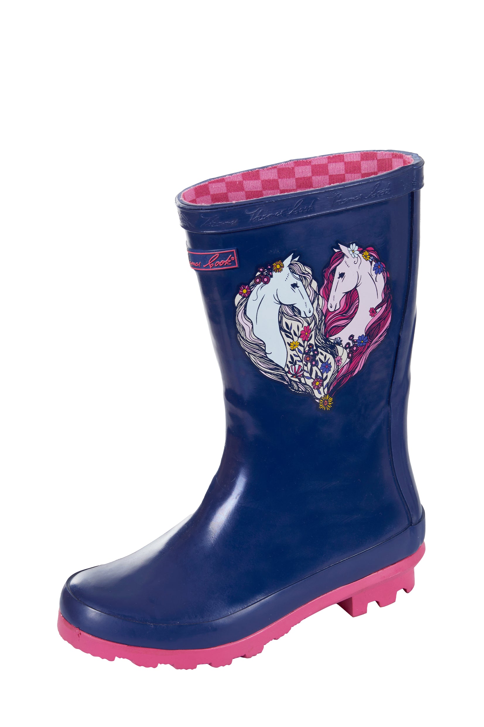 Thomas Cook Kids Horse Heart Gumboot