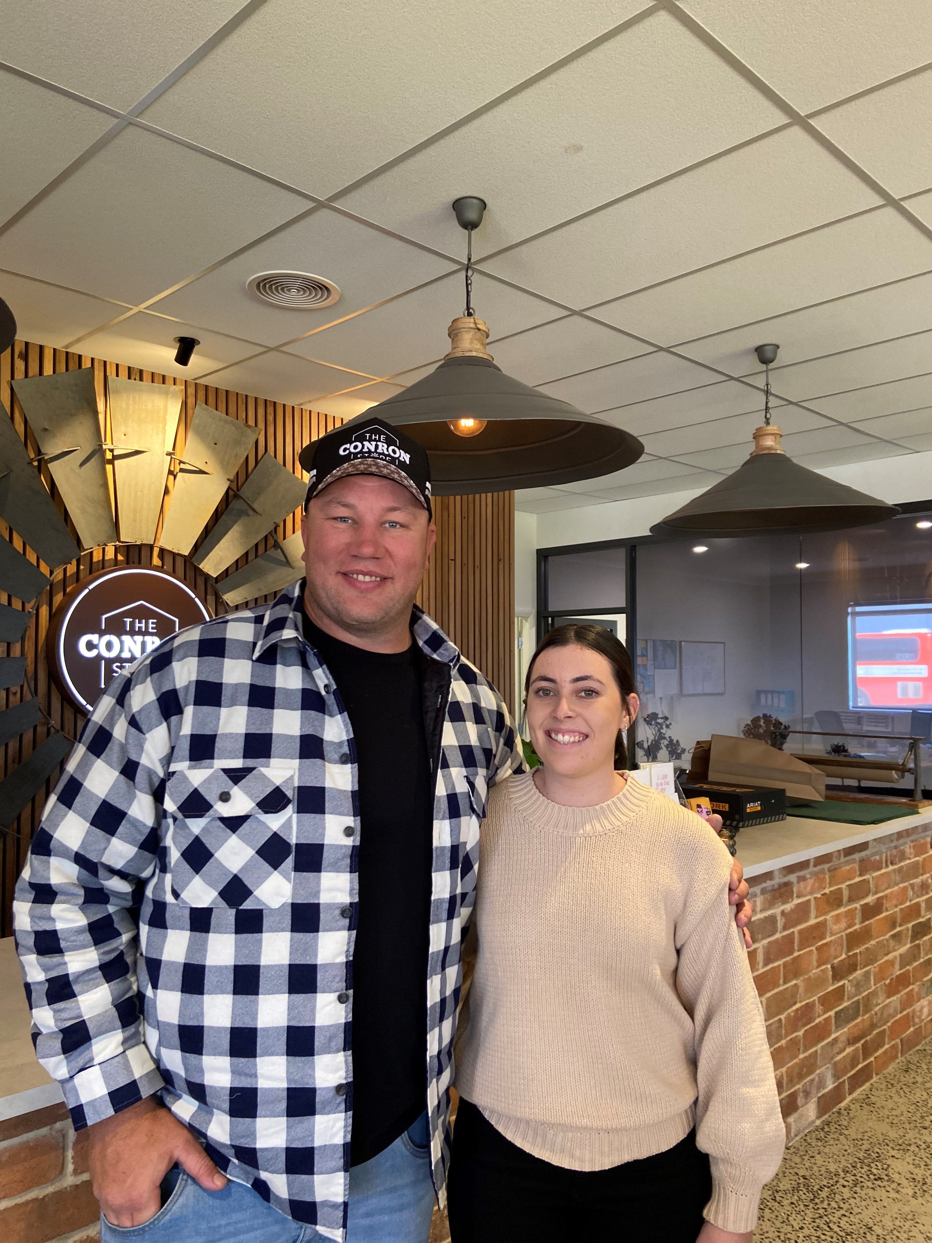 The Conron Store, trucker hat, black trucker hat, black trucker cap, trucker cap, Shannon Boyd, grenfell nsw