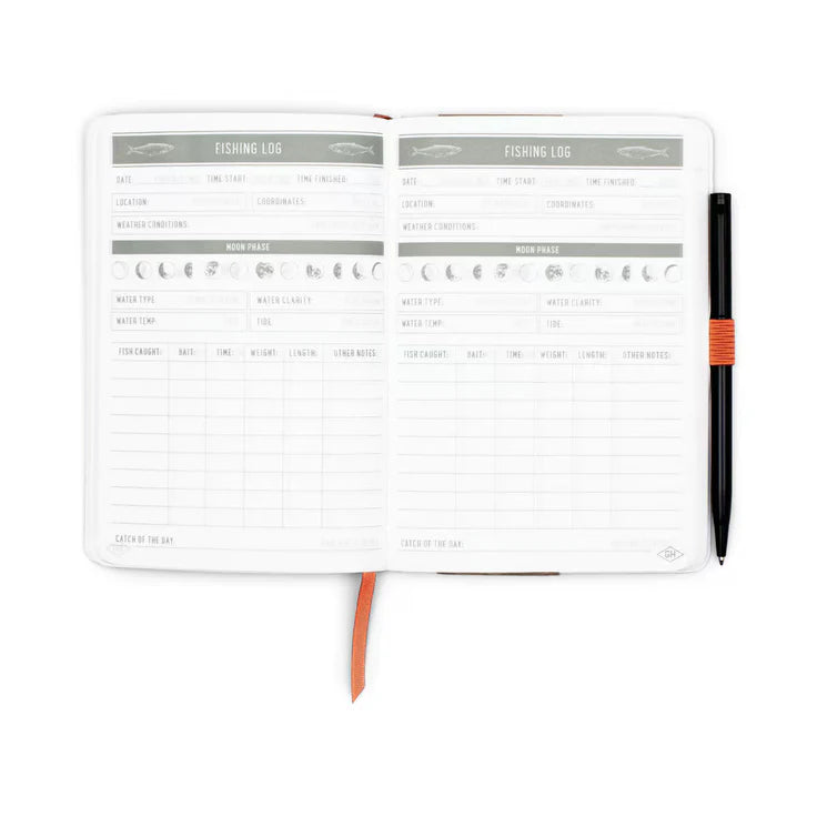 Gentlemen's Hardware Waterproof Fishing Notebook