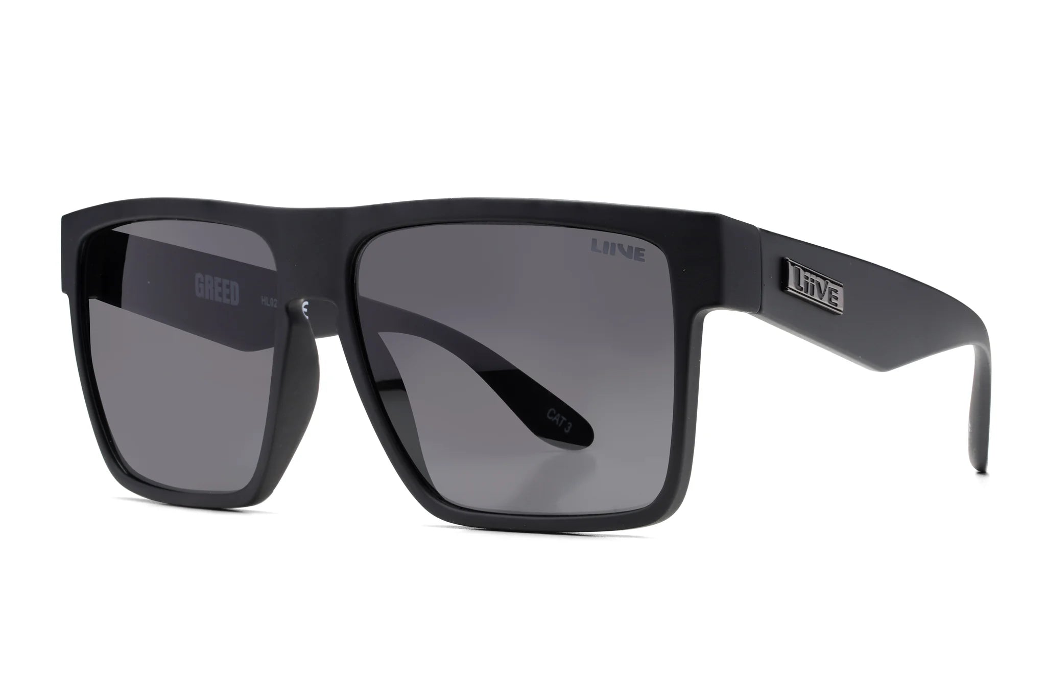 Liive Greed Matt Black Sunglasses