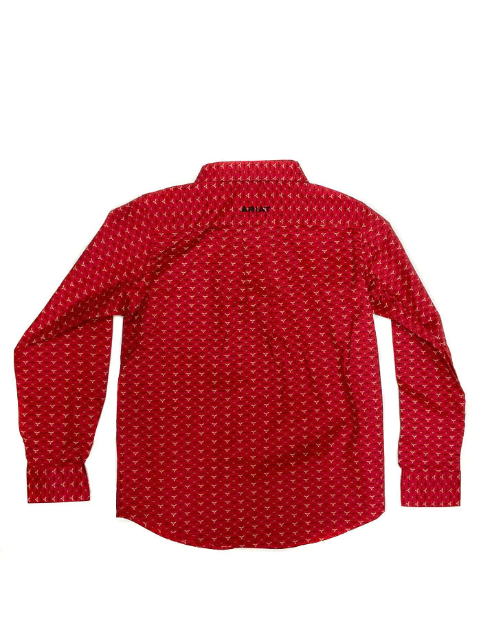 Ariat Boy's Korbin Long Sleeve Shirt - Samba