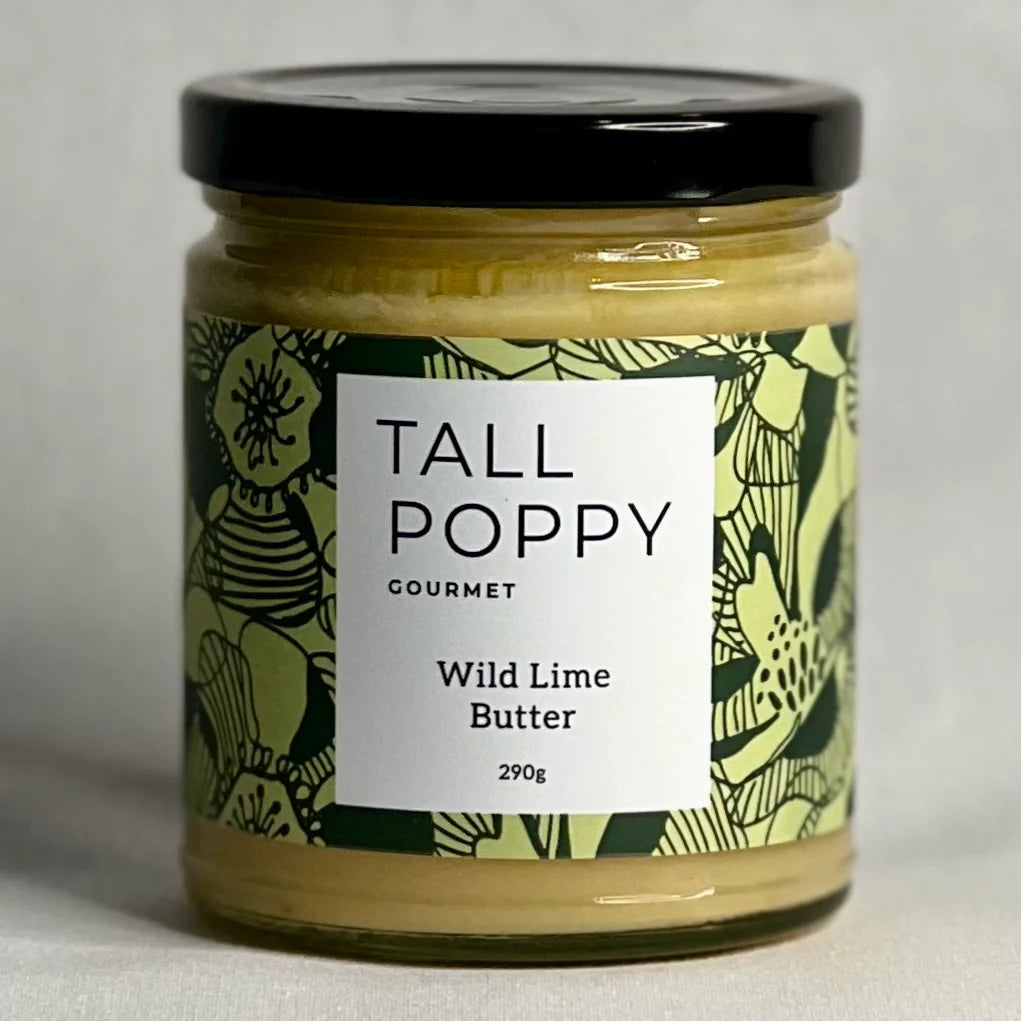 wild lime butter, tall poppy gourmet, the conron store, grenfell nsw, scones